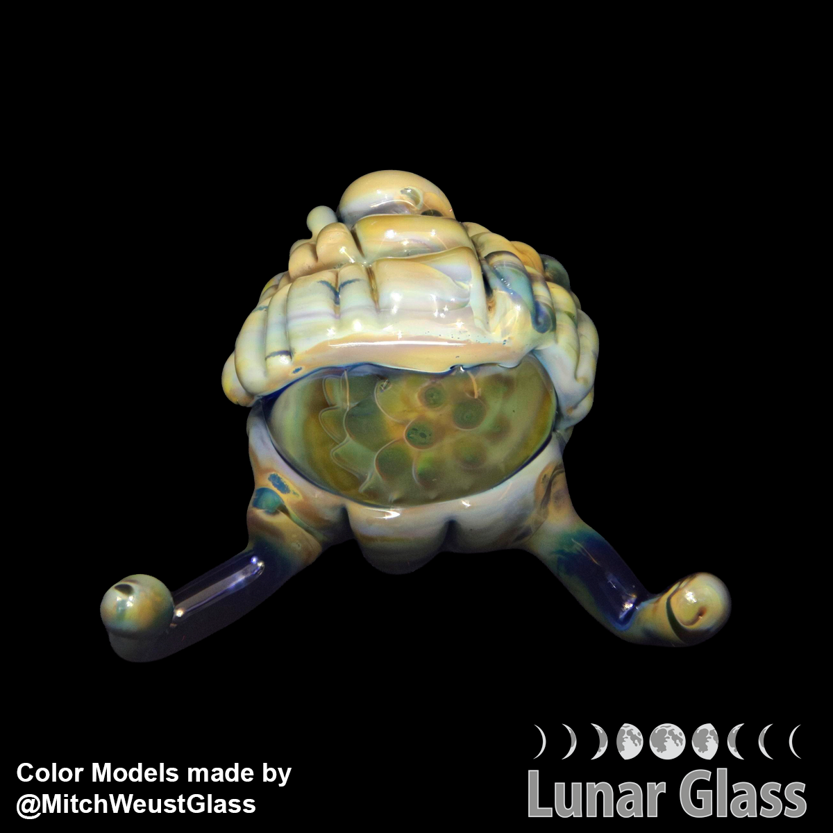 Lunar Glass Yellow Storm