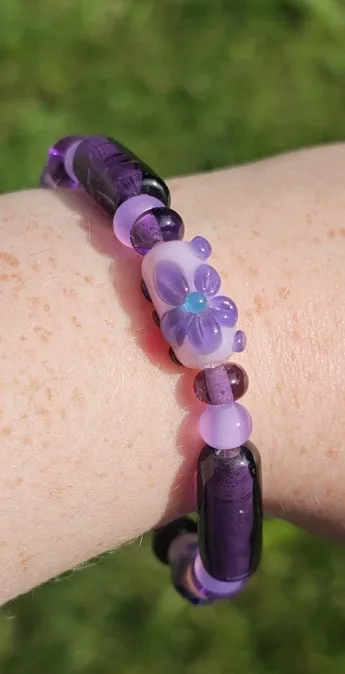 Bubbly dark purple