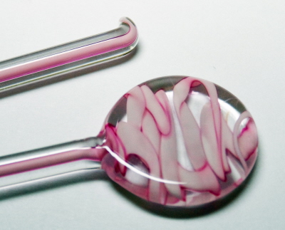Effetre Rubino Pink/Crystal