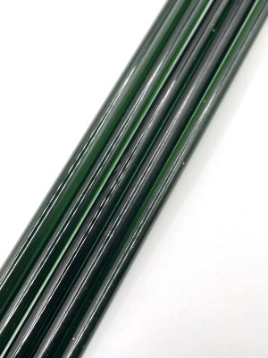 Lauscha Transparent Bottle Green